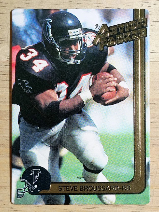 1991 Action Packed #1 Steve Broussard