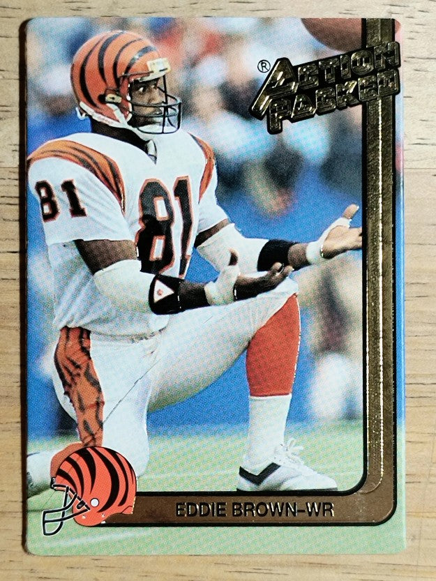 1991 Action Packed #33 Eddie Brown