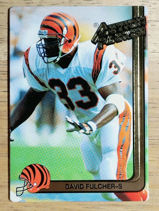 1991 Action Packed #36 David Fulcher