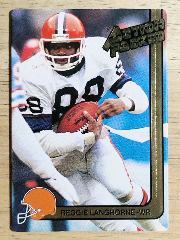 1991 Action Packed #45 Reggie Langhorne