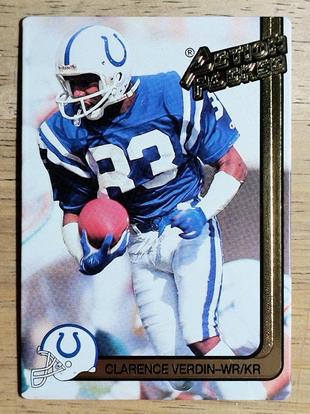 1991 Action Packed #110 Clarence Verdin