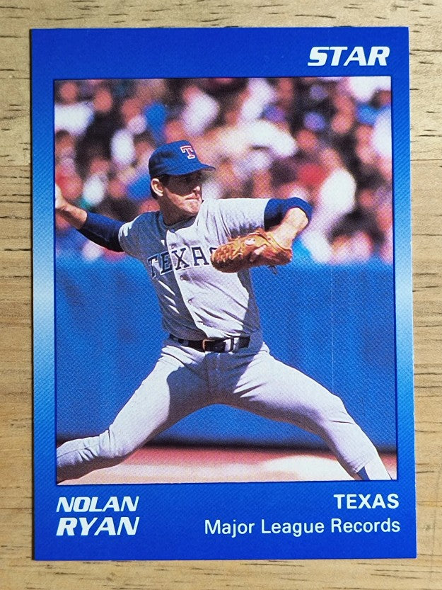 1990 Star Ryan #9 Nolan Ryan/Major League Records