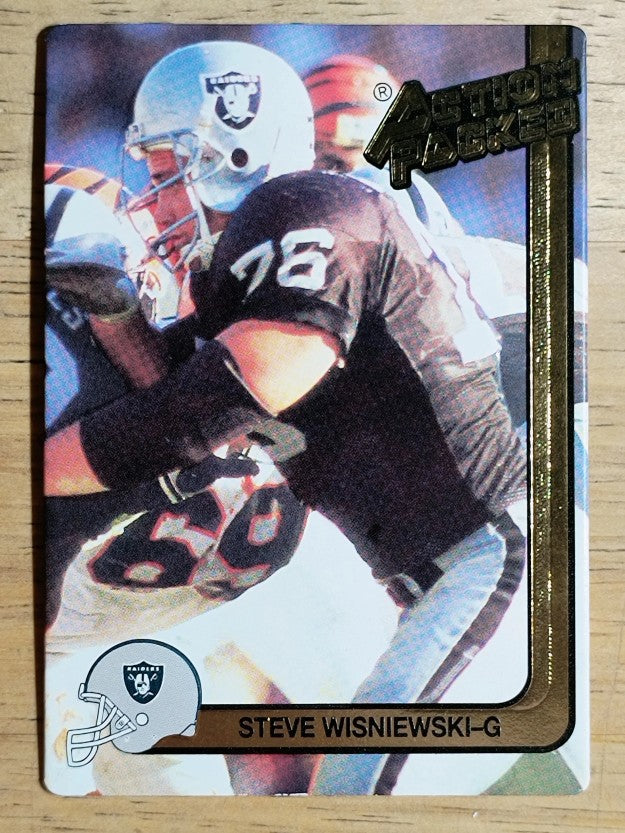 1991 Action Packed #130 Steve Wisniewski