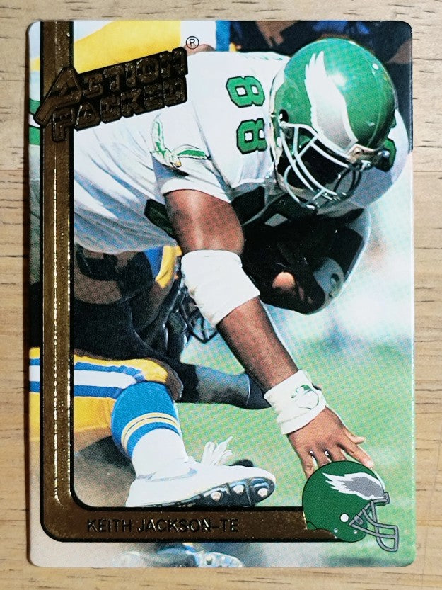1991 Action Packed #206 Keith Jackson