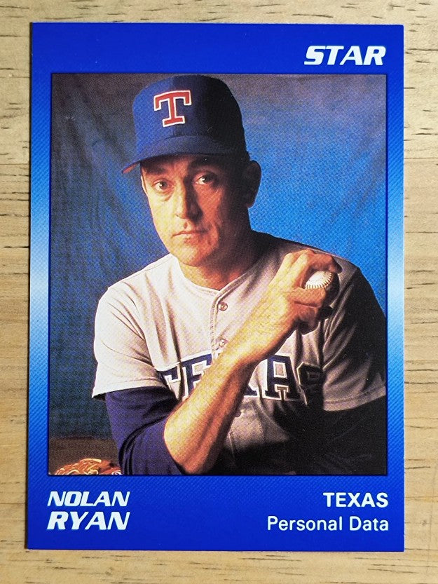 1990 Star Ryan #11 Nolan Ryan/Personal Data