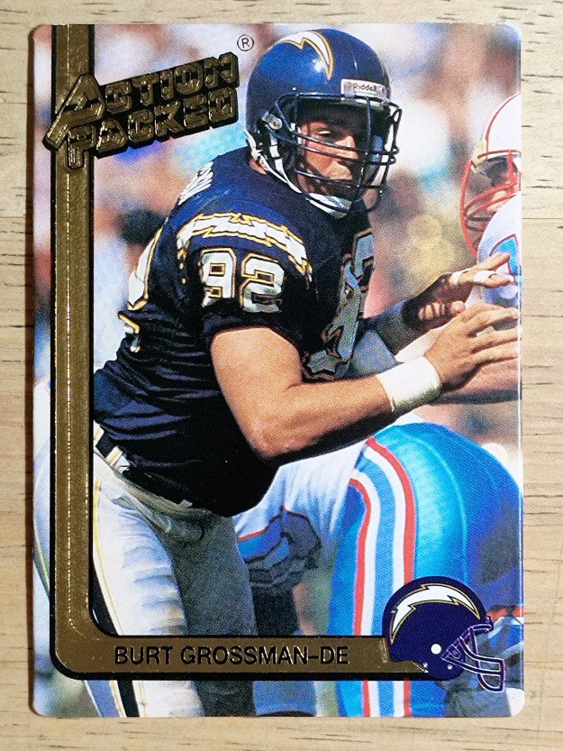 1991 Action Packed #233 Burt Grossman