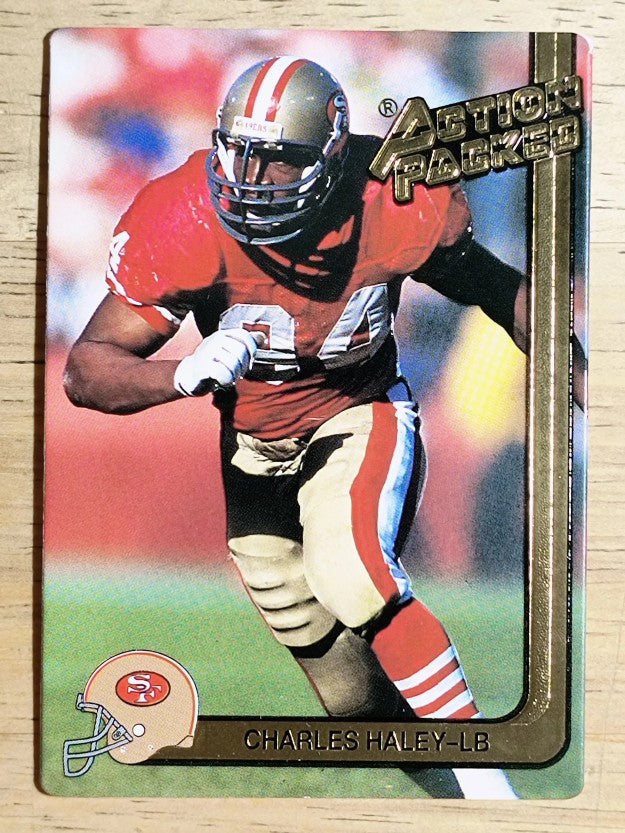 1991 Action Packed #243 Charles Haley