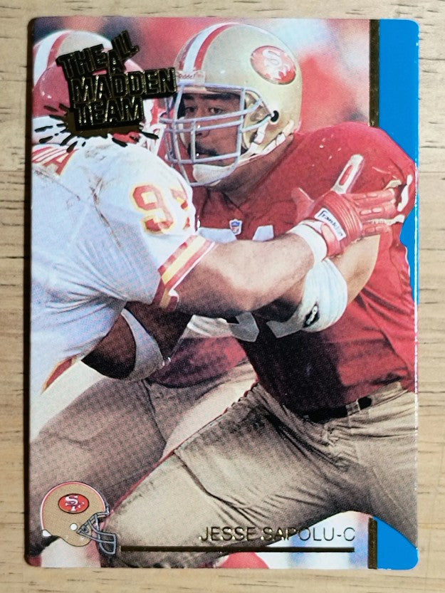 1991 Action Packed All-Madden #4 Jesse Sapolu