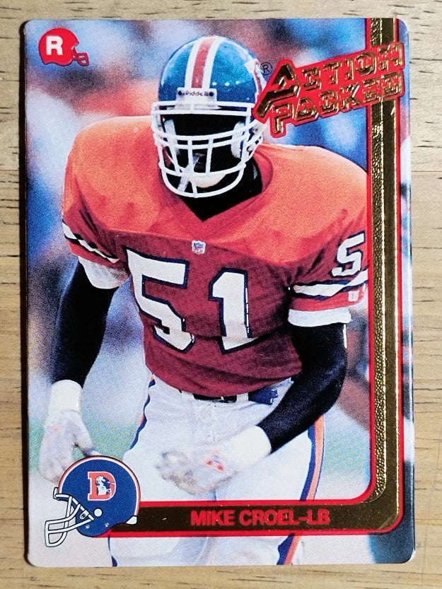 1991 Action Packed Rookie Update #3 Mike Croel RC
