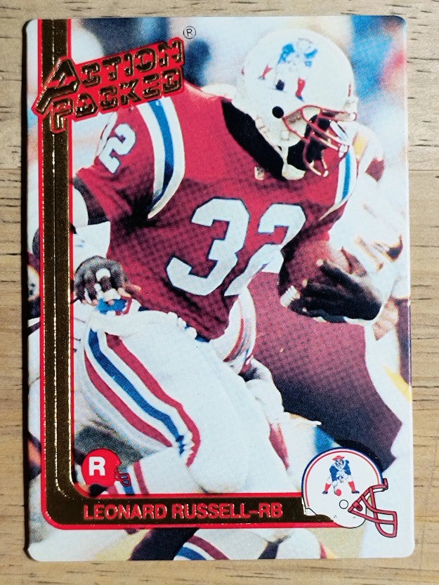 1991 Action Packed Rookie Update #10 Leonard Russell RC
