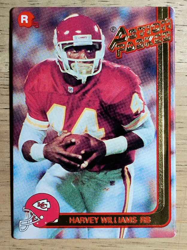 1991 Action Packed Rookie Update #16 Harvey Williams RC