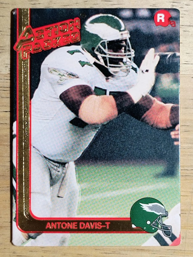 1991 Action Packed Rookie Update #19 Antone Davis RC