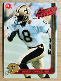 1991 Action Packed Rookie Update #22 Wesley Carroll RC