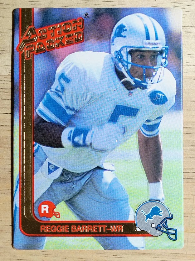 1991 Action Packed Rookie Update #24 Reggie Barrett