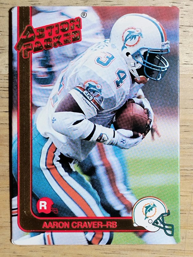1991 Action Packed Rookie Update #27 Aaron Craver RC