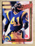 1991 Action Packed Rookie Update #36 Todd Lyght RC