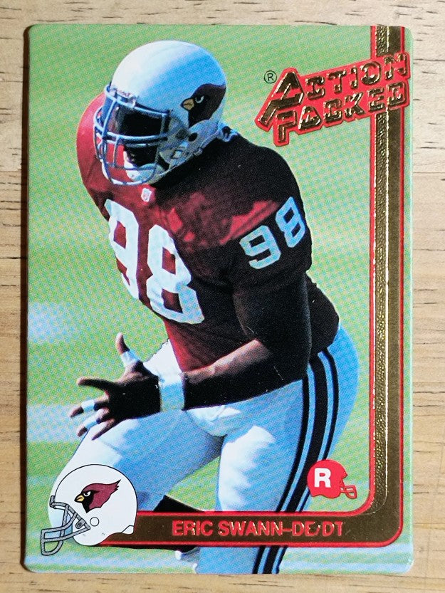 1991 Action Packed Rookie Update #37 Eric Swann RC