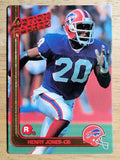 1991 Action Packed Rookie Update #38 Henry Jones RC