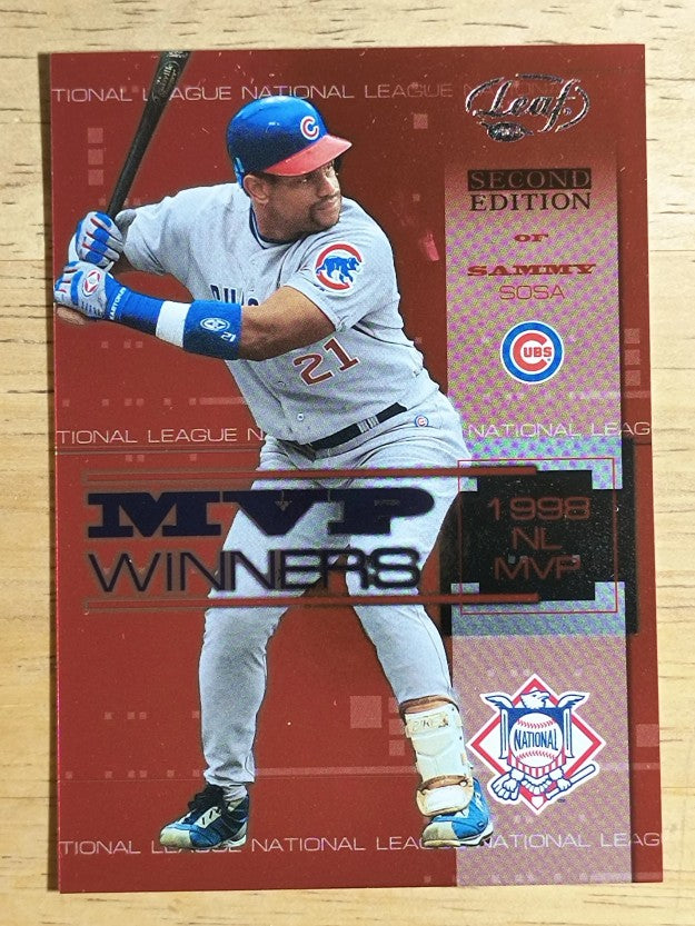 2004 Leaf MVP Winners Second Edition #17 Sammy Sosa