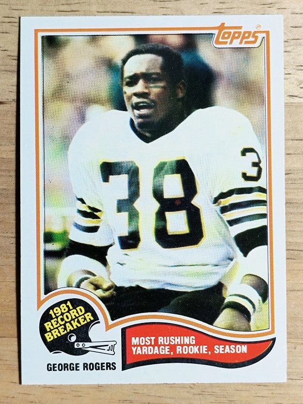 1982 Topps #5 George Rogers RB
