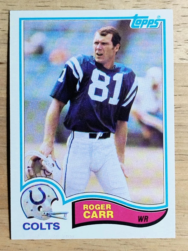 1982 Topps #12 Roger Carr