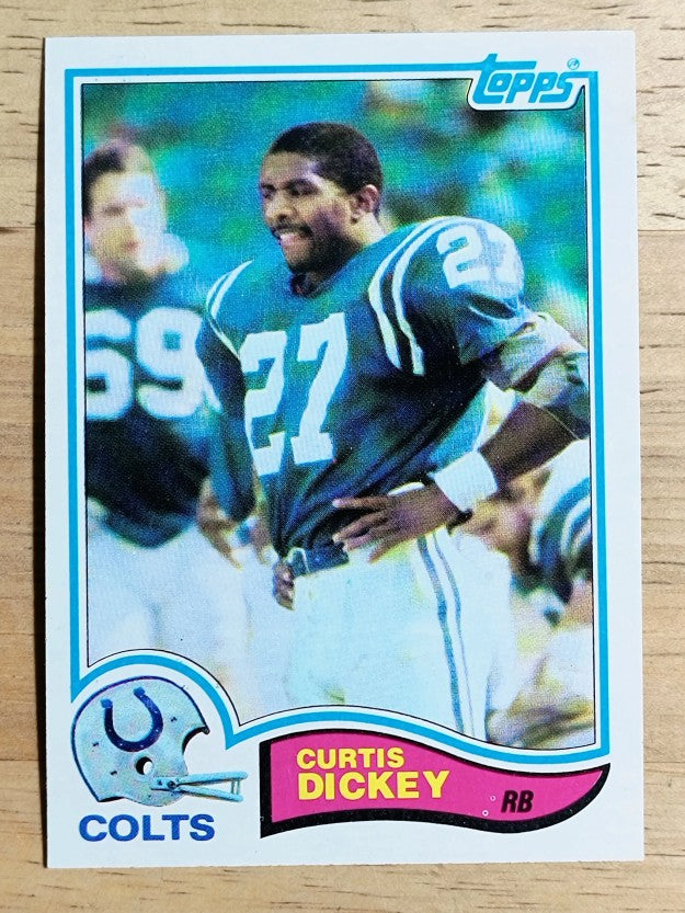 1982 Topps #13 Curtis Dickey