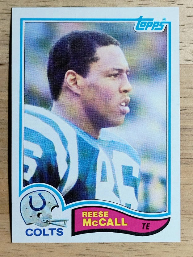 1982 Topps #18 Reese McCall