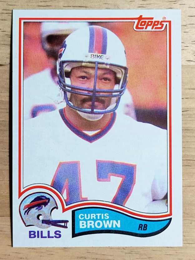 1982 Topps #23 Curtis Brown