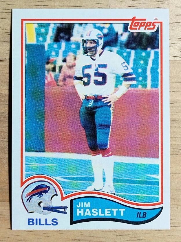 1982 Topps #29 Jim Haslett