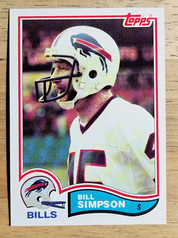 1982 Topps #34 Bill Simpson