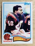 1982 Topps #37 Charles Alexander