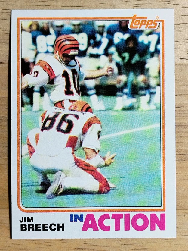 1982 Topps #41 Jim Breech IA