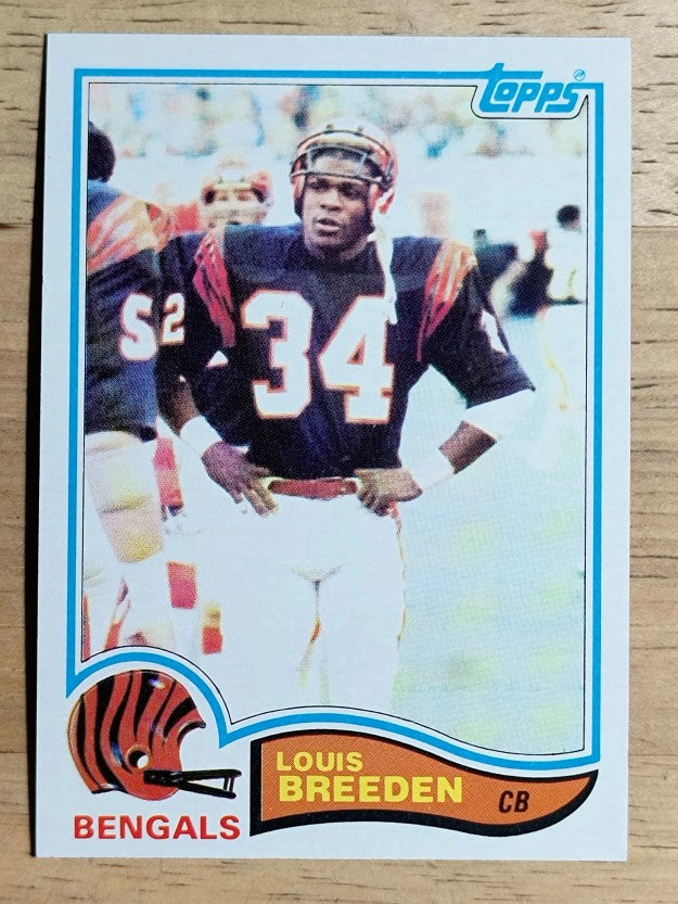 1982 Topps #42 Louis Breeden