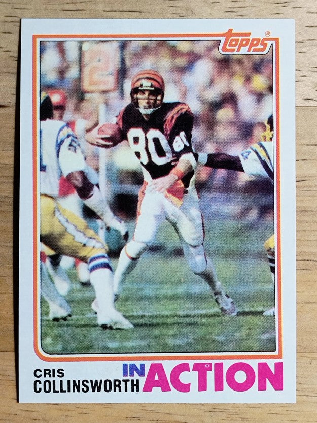 1982 Topps #45 Cris Collinsworth IA