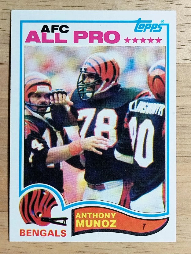 1982 Topps #51 Anthony Munoz RC