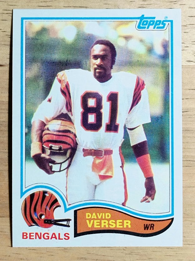 1982 Topps #53 David Verser RC