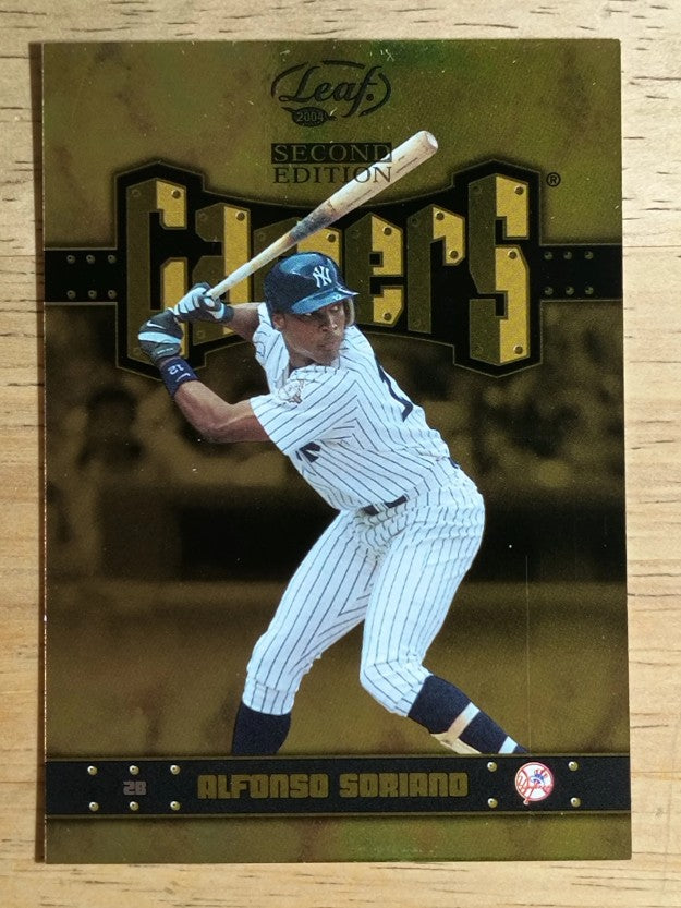 2004 Leaf Gamers Second Edition #3 Alfonso Soriano