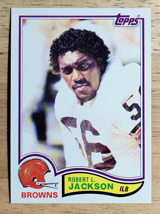 1982 Topps #65 Robert L. Jackson RC