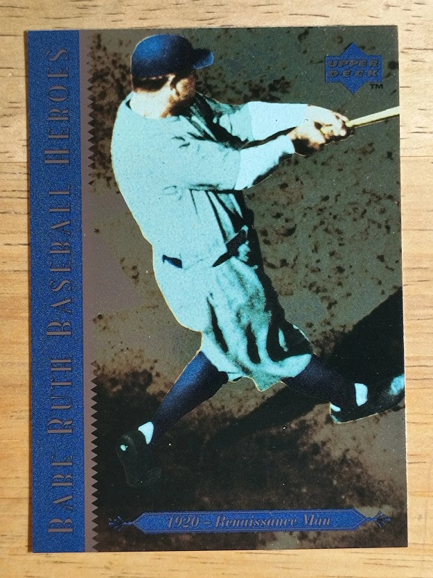 1995 Upper Deck Ruth Heroes #75 Babe Ruth/1920 Renaissance Man