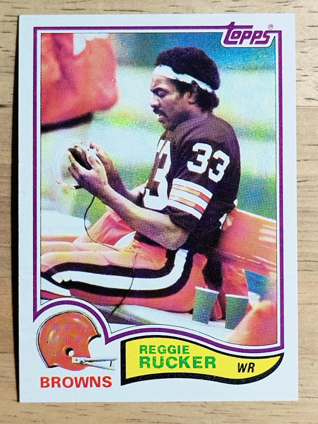 1982 Topps #72 Reggie Rucker