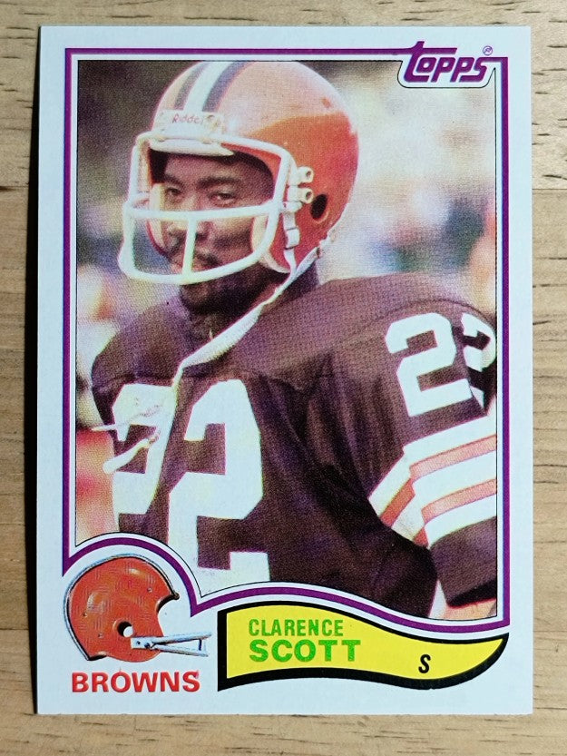 1982 Topps #73 Clarence Scott