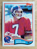1982 Topps #81 Craig Morton