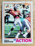 1982 Topps #82 Craig Morton IA