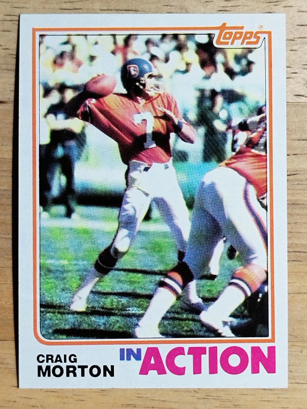 1982 Topps #82 Craig Morton IA