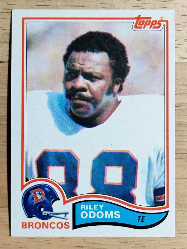 1982 Topps #83 Riley Odoms