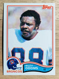 1982 Topps #83 Riley Odoms