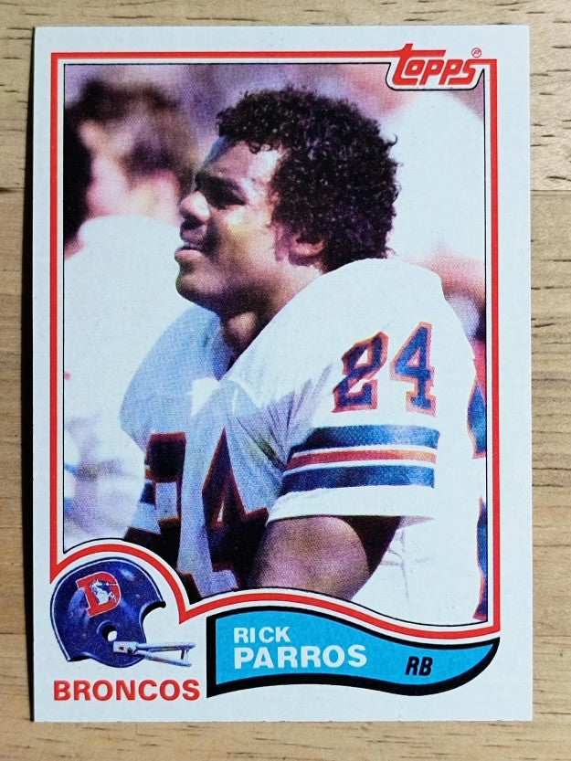 1982 Topps #84 Rick Parros