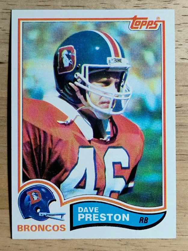 1982 Topps #85 Dave Preston