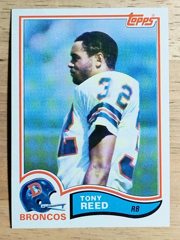 1982 Topps #86 Tony Reed