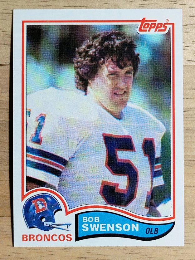 1982 Topps #87 Bob Swenson RC